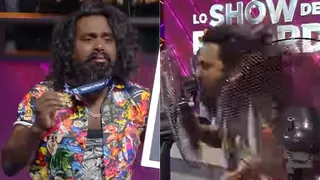 Kranthi Drillman Sets World Record By Stopping 57 Fan Blades With His Tongue In One Minute | Watch