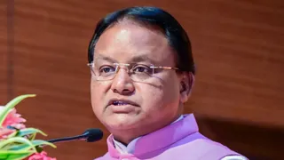 Security Scare For Odisha CM As Drone Falls Near Him During Official Visit To Jharsuguda