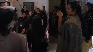 Video Of Warden's Surprise Dance Move After Girls In Mumbai Hostel Convince Her Goes Viral | Watch