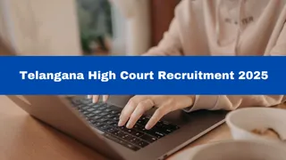 Telangana High Court Recruitment 2025: Application Process Begins For 1673 Posts; Apply At tshc.gov.in