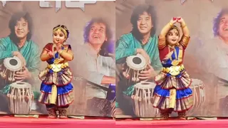 Little Girl Mesmerises With Killer Expressions And Beautiful Moves While Performing Bharatnatyam | Viral Video