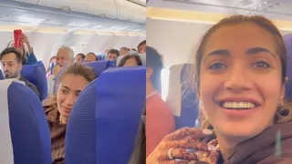 Digital Creator’s Priceless Reaction To Fiancé's Mid-Flight Surprise Breaks Internet | Video Goes Viral