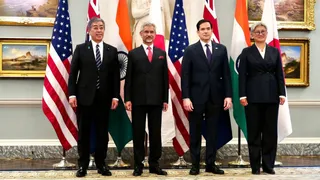 EAM Jaishankar Attends First Quad Meeting Under Trump’s New Govt; Meets His US Counterpart Rubio, NSA Mike Waltz