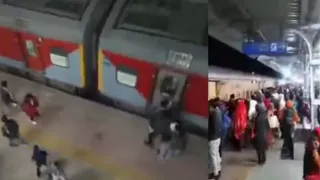 Mahakumbh News: Passengers Pelt Stones At Prayagraj-Bound Train After Doors Closed To Prevent Boarding