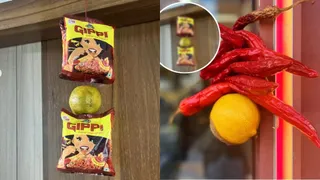 'Jugaad 101': Mumbai Resident Turns To Spicy Noodles Instead Of Chillies For Traditional Evil Eye Protection In Viral Post