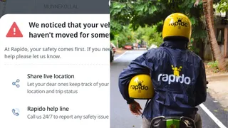 Bengaluru Man Responds To Rapido's Safety Check Message: 'Stuck In Traffic, Not In Danger' | Viral Post