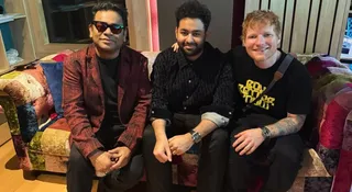 ED Sheeran Meets AR Rahman Ahead Of Chennai Concert; Fans Speculate Their Collaboration | Photos