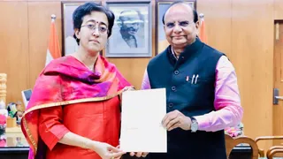 Delhi CM Atishi Submits Resignation To LG After AAP's Defeat In Assembly Polls