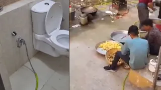 MP Medical College Faces Backlash For Using Toilet Tap Water In Cooking Area | Viral Video Sparks Outrage