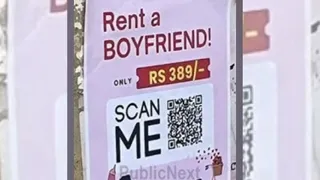 Now 'Rent' A Boyfriend In Bengaluru! Posters Offering Partner For Rs 389 Go Viral