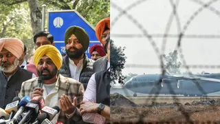 'Change The Route': Bhagwant Mann Fumes As US Plane With 119 Deported Indians Set To Land In Amritsar; BJP Reacts