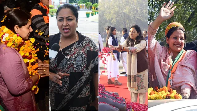 delhi-cm-news-woman-chief-minister-delhi-bjp-legislature-party-meeting-rekha-gupta-shikha-rai-poonam-sharma-neelam-pahalwan-latest-news