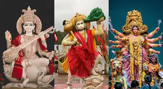 List Of Hindu Gods And Goddesses With Their Weapons And Symbolic Powers