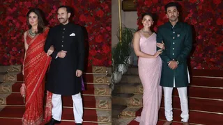 Kareena-Saif, Ranbir-Alia, Karisma, Neetu Kapoor And Others Arrive At Aadar Jain And Alekha's Wedding | PHOTOS