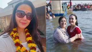 Preity Zinta Takes A Holy Dip With Her Mother At Mahakumbh Mela, Calls Third Visit Magical And A Bit Sad