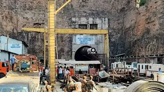 Telangana Tunnel Collapse: Rescuers Cut Parts Of Boring Machine To Reach Trapped Workers | Latest Updates