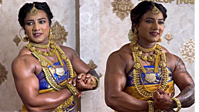 karnatakas-bodybuilder-bride-stuns-in-wedding-attire-viral-video-takes-internet-by-storm