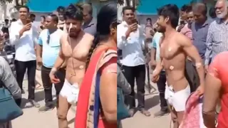 Coma Patient Makes Dramatic Escape From ICU With Urine Bag In Hand, Claims Madhya Pradesh Hospital Detained Him | Viral Video