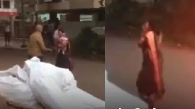 mother-forgets-her-baby-in-park-while-talking-on-phone-stranger-raises-alarm-netizens-call-it-scripted-viral-video