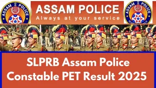 SLPRB Assam Police Result 2025: Result To Be Out Today At Official Website slprbassam.in