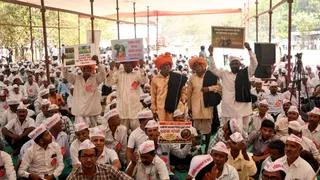 Maharashtra: Farmers Hold Protest Against Nagpur-Goa Shaktipeeth Expressway Land Acquisition; CM Fadnavis Reacts