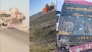 Balochistan Liberation Army Releases Chilling Close-Up Video Of Suicide Attack On Pakistani Soldiers' Convoy | WATCH