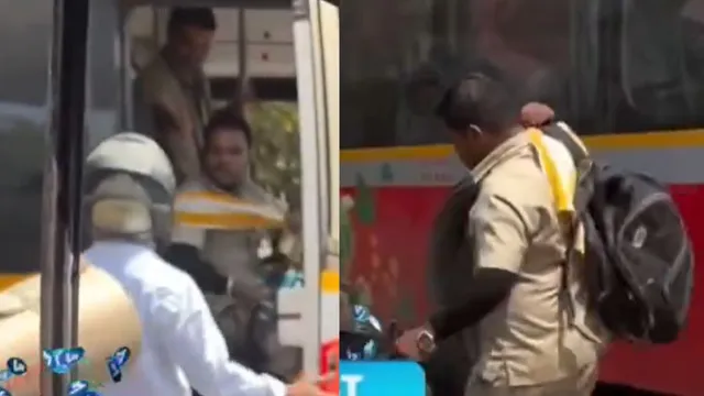 skip-kalesh-pack-your-bags-and-move-on-video-of-bus-driver-and-biker-clash-over-traffic-goes-viral