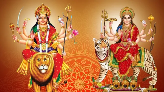 chaitra-navratri-2025-lion-or-tiger-which-is-the-real-vahan-of-goddess-durga-know-significance-of-mata-rani-ki-sawari