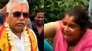 dilip-ghosh-bjp-leader-threatens-women-protesters-during-road-inauguration-in-kharagpur-i-will-choke-you