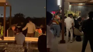 Violent Clash Erupts Between Two Groups At South Delhi Bar, Glass Smashed On Man’s Head | Viral Video