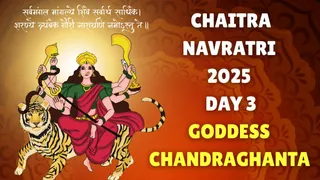 Chaitra Navratri 2025 Day 3: Colour, Bhog, Mantra, Shubh Muhurat And Puja Vidhi To Worship Goddess Chandraghanta