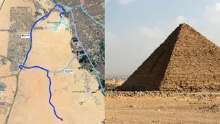 Mysterious Structure Discovered Near Egypt’s Pyramids On Google Maps Triggers Wild Theories