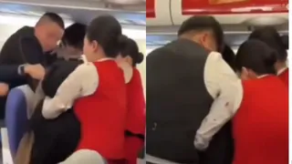 Passenger Bites Air Hostess During Ugly Physical Argument On Shenzhen Flight; Viral Video Leaves Internet Stunned