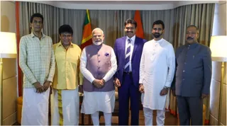 PM Modi Meets Indian-Origin Tamils In Sri Lanka, Offers Support For Health Facilities, Construction Of 10,000 Houses