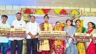 Telangana: Newlywed Couple Protests At Wedding Over Unfulfilled Financial Aid Promised By CM Revanth Reddy And Rahul Gandhi
