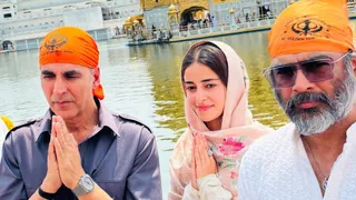 Akshay Kumar, Ananya Panday And R Madhavan Offer Prayers At Golden Temple Ahead Of Kesari Chapter 2's Release