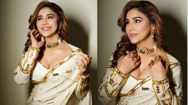 kangana-sharma-desi-diva-moment-in-stunning-white-saree-leaves-fans-breathless-internet-cant-get-enough-of-her-latest-instagram-reel-viral-video