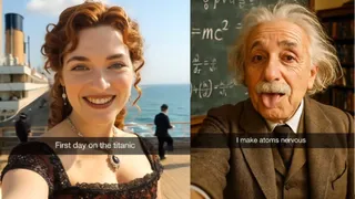 ‘If Snapchat Existed Back Then’: AI Shows How Famous People From The Past Look With Snapchat Filters Today | Viral Video