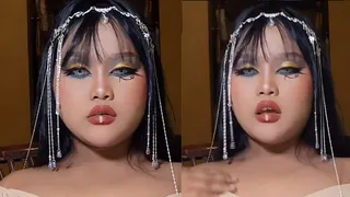 Little Girl Nails Cleopatra Makeup Look; Internet Can’t Get Enough Of Her Incredible Skills | Viral Video