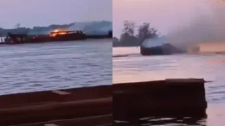 Congo Boat Tragedy: Woman Starts Cooking On Wooden Vessel With Over 500 Passengers; 148 Killed In Fire | VIDEO