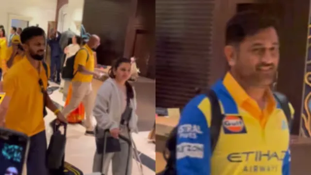 ipl-2025-ruturaj-gaikwad-seen-travelling-with-csk-team-ahead-of-match-against-mi-after-getting-ruled-out-of-tournament-watch