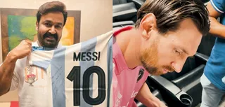 Mohanlal Receives Unforgettable Gift, A Jersey Signed By Legend Lionel Messi: 'My Heart Skipped A Beat'