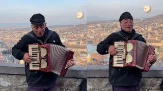 Viral Video: ‘Georgian Raj Kapoor’ Wins Hearts Online With Soulful Accordion Rendition Of ‘Mera Joota Hai Japani’