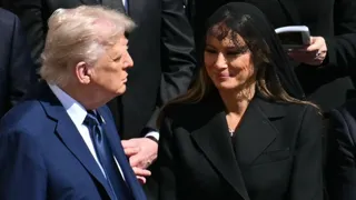 fake-melania-conspiracy-theory-erupts-after-trumps-appearance-at-popes-funeral