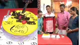 Karnataka Parents Cut Cake After Son Fails Class 10 Exam To Cheer Him Up And Show Moral Support In Viral Video