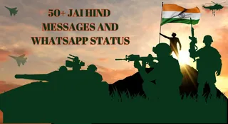 List Of 50+ Jai Hind Messages And Whatsapp Status, HD Images To Share On Instagram, WhatsApp And Facebook
