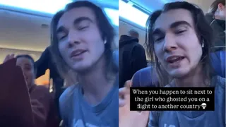 Man Sits Next To Woman Who Ghosted Him After First Date, Internet Has Mixed Reactions: 'Bro Doesn’t Respect Boundaries'