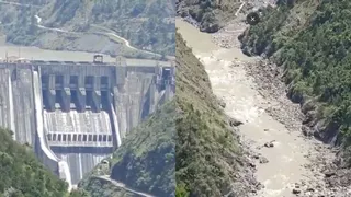 Indo-Pak Tensions: Chenab Flow To Pakistan Halted As India Shuts All Gates Of Baglihar Dam In J&K’s Ramban | Watch