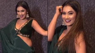 Trisha Kar Madhu Viral Video: Actress Oozes Hotness In Bold Saree Look As She Dances To Bhojpuri Song 'Kamariya Se Sadiya Chhootal'