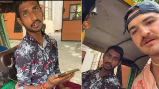 Foreigner Shares Heartwarming Video Of Specially-Abled Bengaluru Auto Driver, Calls Him 'India’s Most Inspiring Man'